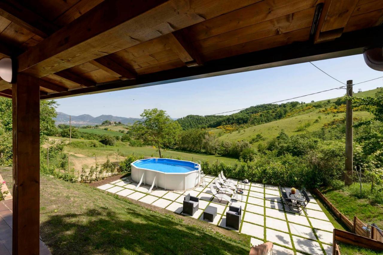 Casa Vacanze San Vittorino Gubbio Buitenkant foto